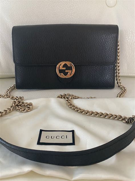 gucci interlocking g chain wallet|Gucci wallet on chain review.